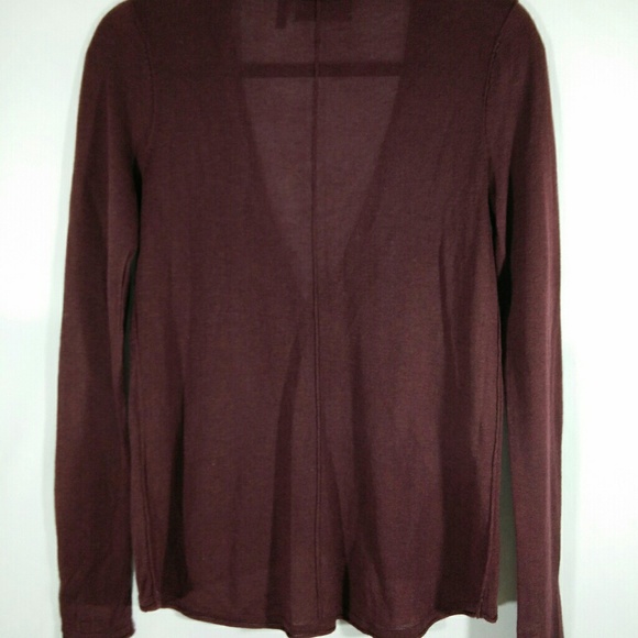 LINE Knitwear Knit Cardigan Sweater Cashmere XS - Picture 5 of 6